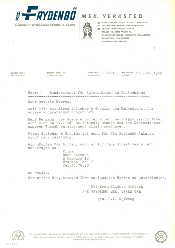 graetsch ship service 1969
